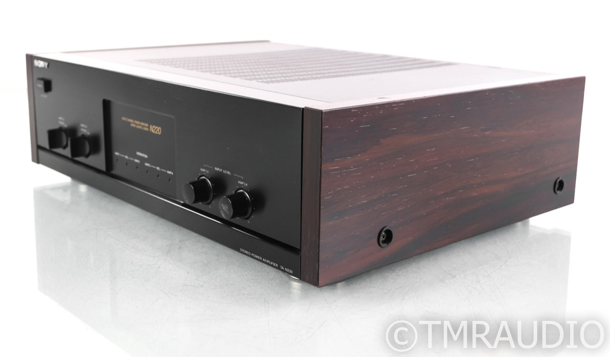 Sony TA-N220 Four Channel Power Amplifier; TAN220; Remote, Black