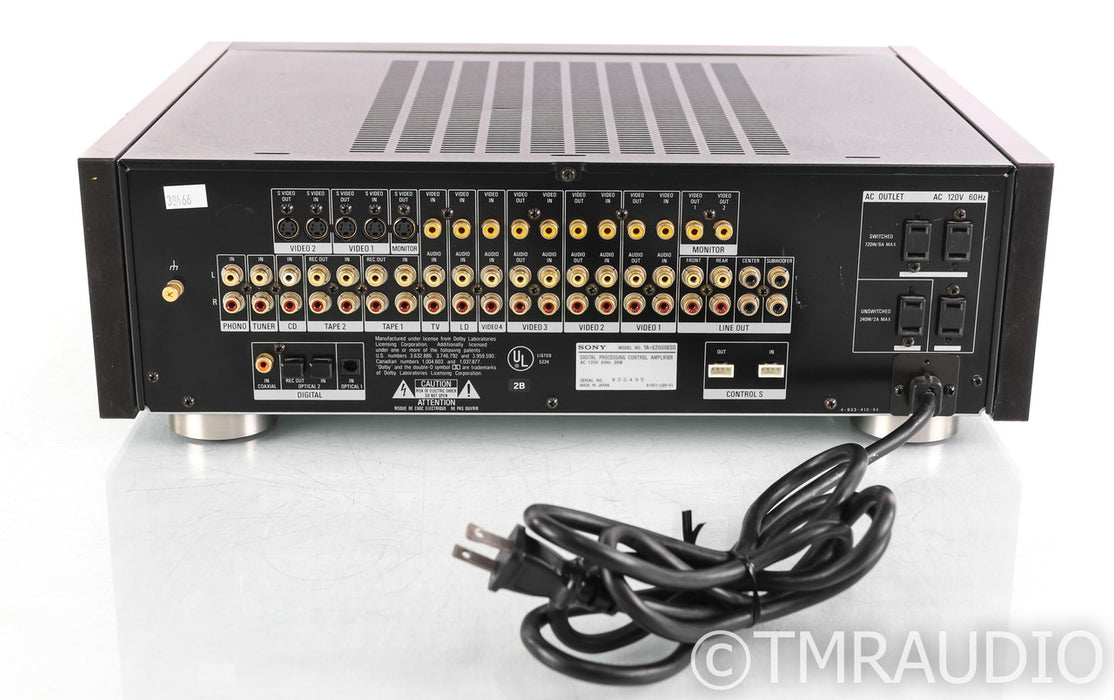 Sony TA-E2000ESD Stereo Preamplifier; E2000ESD (No Remote)