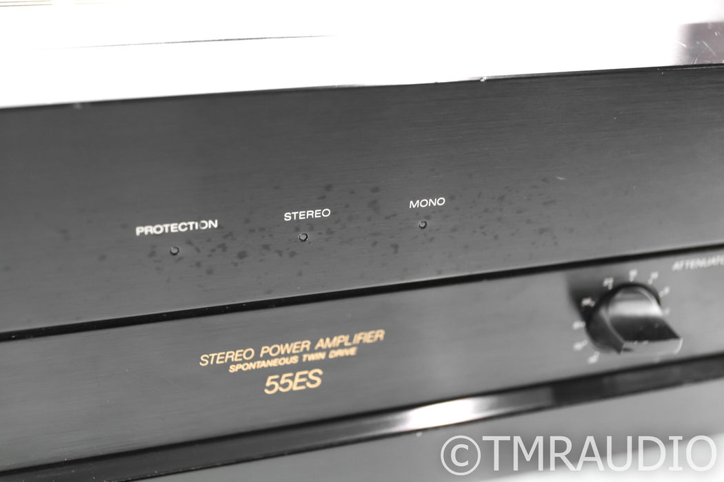 Sony TA-N55ES Stereo Power Amplifier; Wood Side Panels; 55ES (1/0)