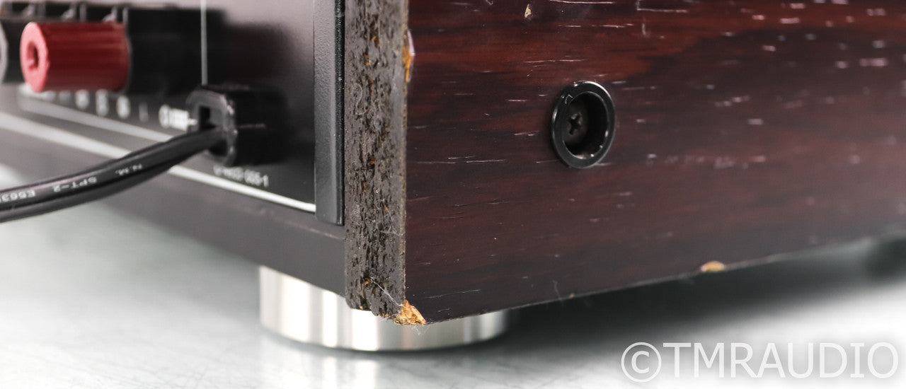 Sony TA-N55ES Stereo Power Amplifier; Wood Side Panels; 55ES (1/0)
