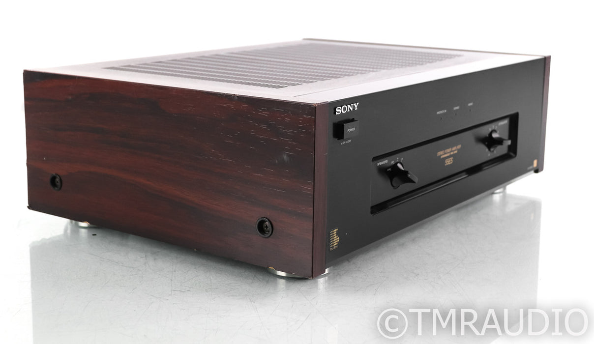 Sony TA-N55ES Stereo Power Amplifier; Wood Side Panels; 55ES (1/0)