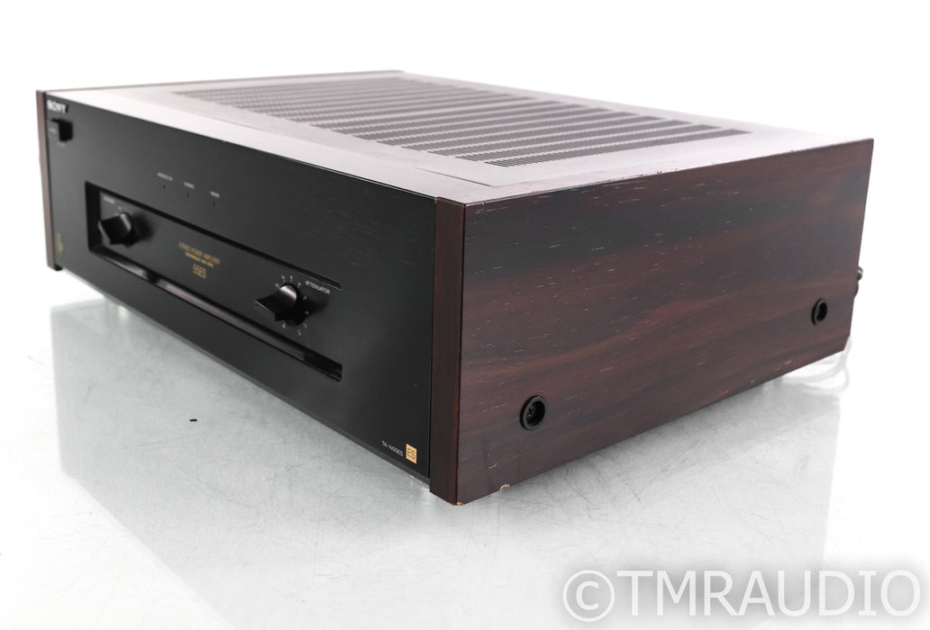 Sony TA-N55ES Stereo Power Amplifier; Wood Side Panels; 55ES (1/0)