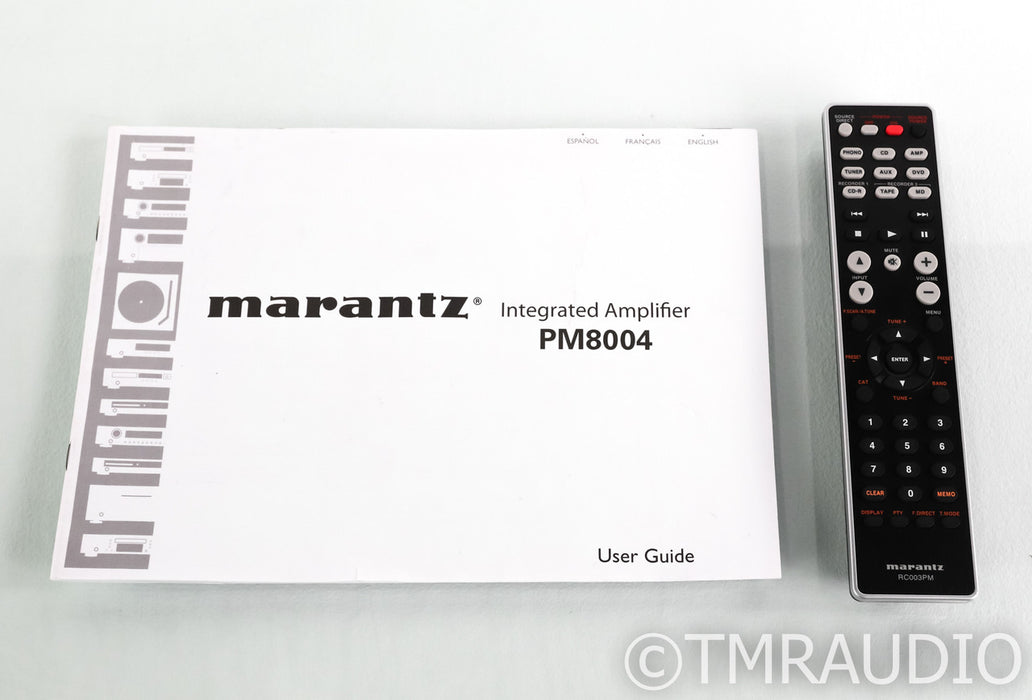 Marantz PM8004 Stereo Integrated Amplifier; PM-8004; Black; Remote