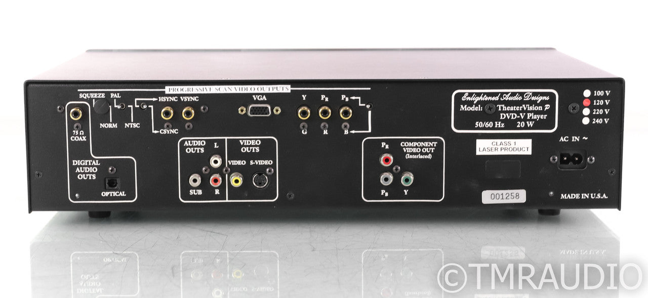 Enlightened Audio Design TheaterVision P CD / DVD Player; EAD; Remote