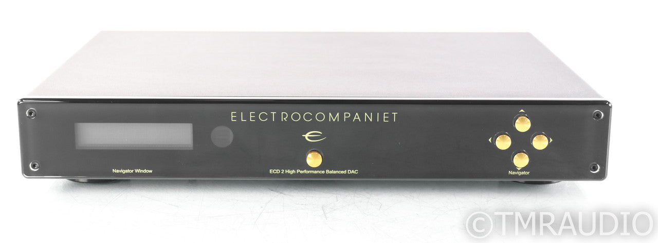 Electrocompaniet ECD 2 DAC; Remote; Black; ECD2