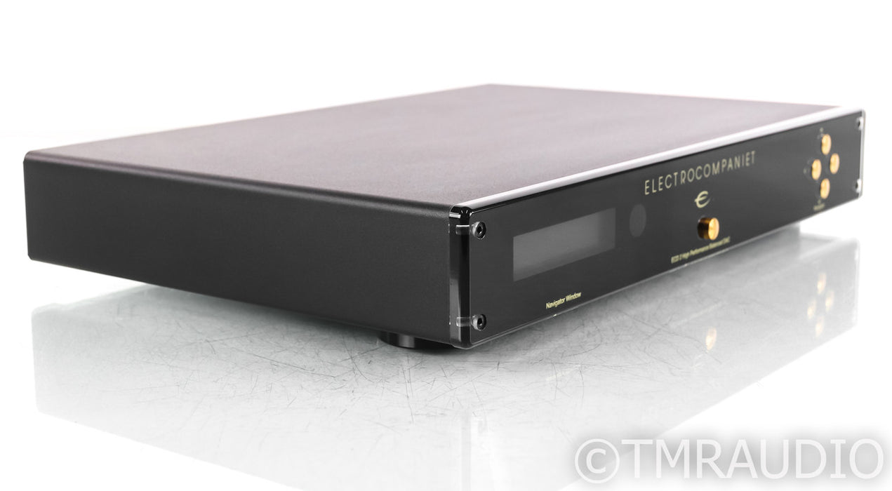 Electrocompaniet ECD 2 DAC; Remote; Black; ECD2