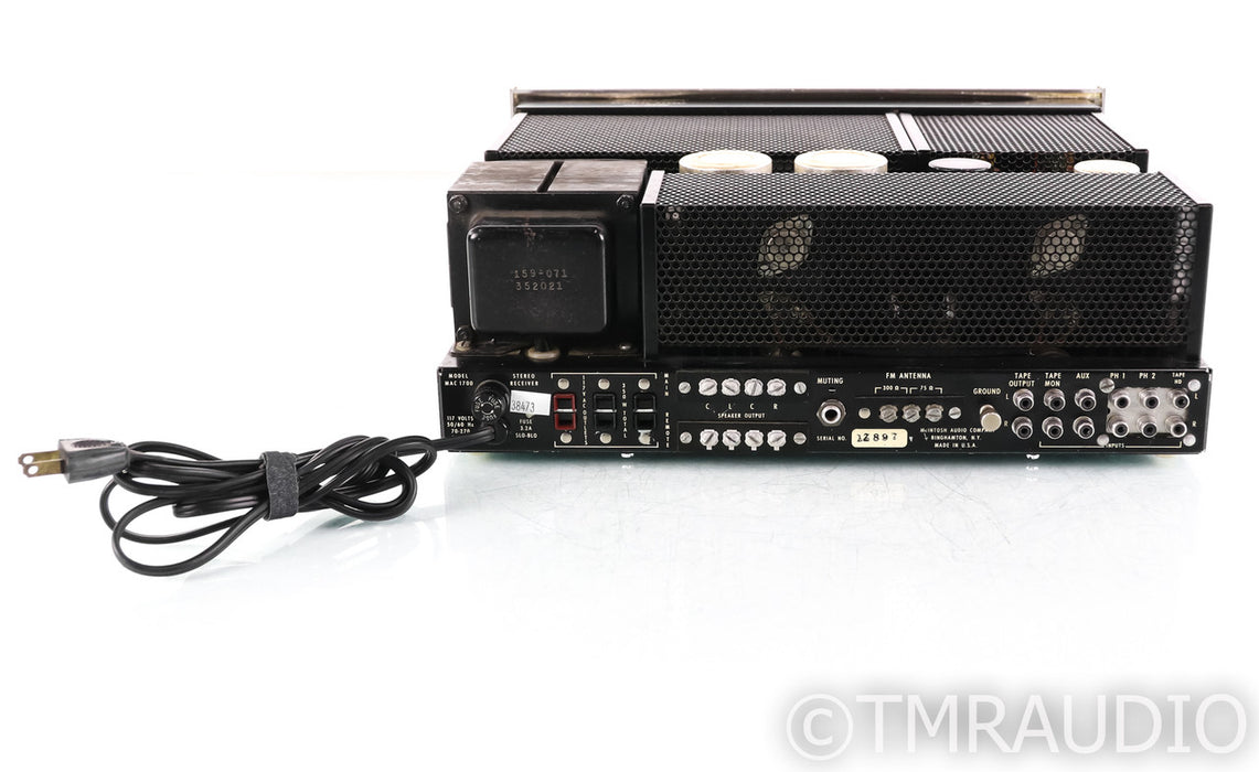 McIntosh MAC 1700 Vintage Tube Hybrid Stereo Receiver; MM Phono