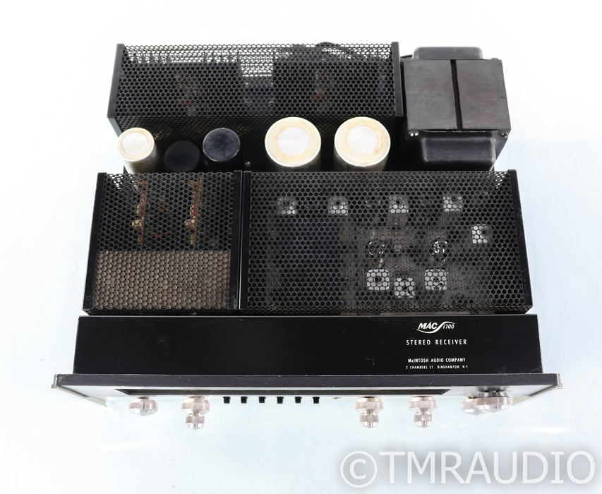 McIntosh MAC 1700 Vintage Stereo Tube Receiver; MM Phono