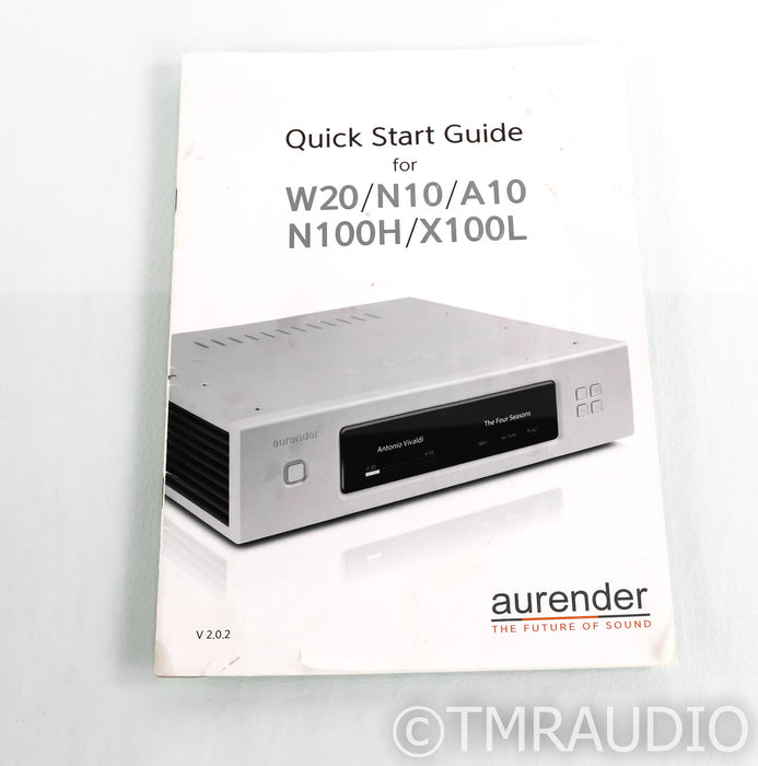 Aurender N10 Network Streamer / Server; Black; 2TB HDD; N-10