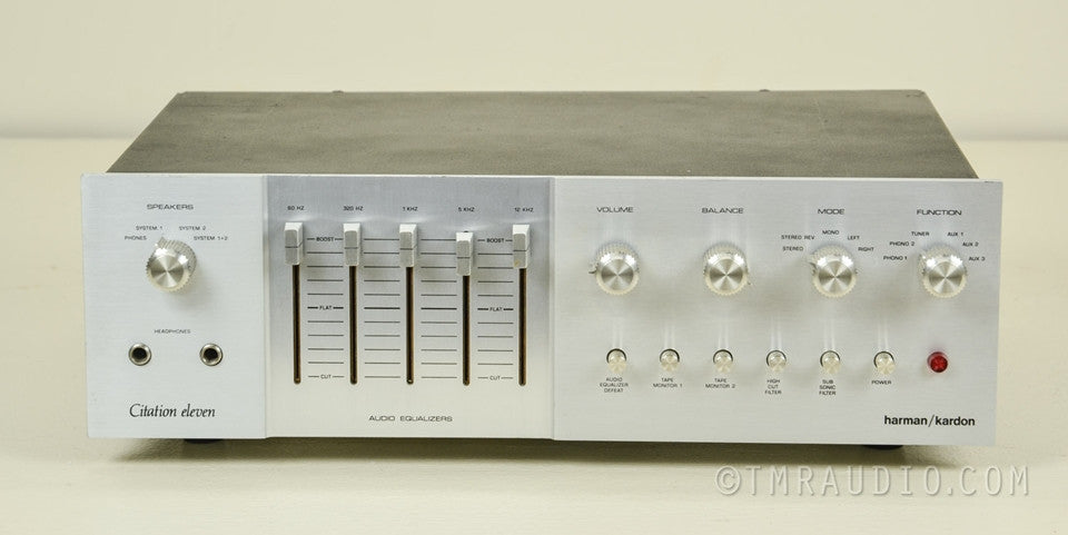Citation Eleven 11 Vintage Stereo Preamplifier / Preamp