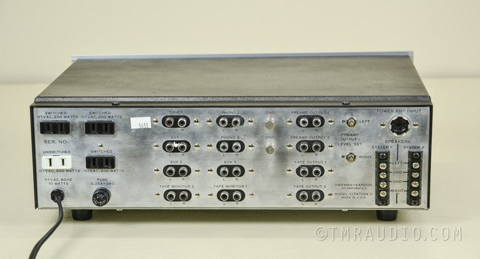 Citation Eleven 11 Vintage Stereo Preamplifier / Preamp