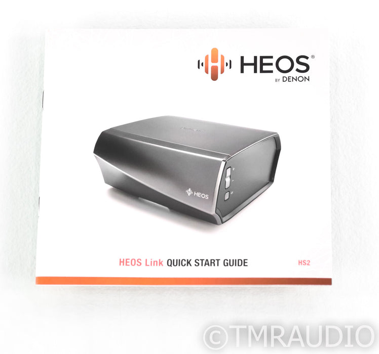 Denon HEOS Link HS2 Stereo Preamplifier; HS-2; USB; Spotify
