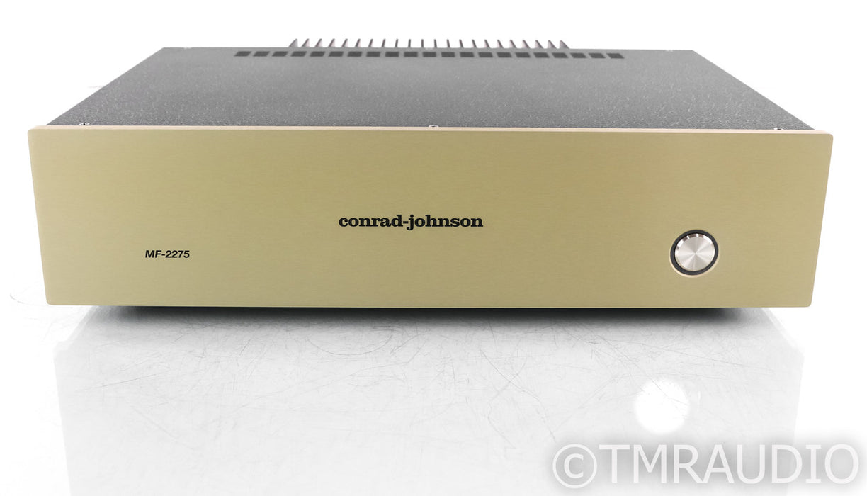 Conrad Johnson MF-2275 SE Stereo Power Amplifier; MF2775; Single Ended