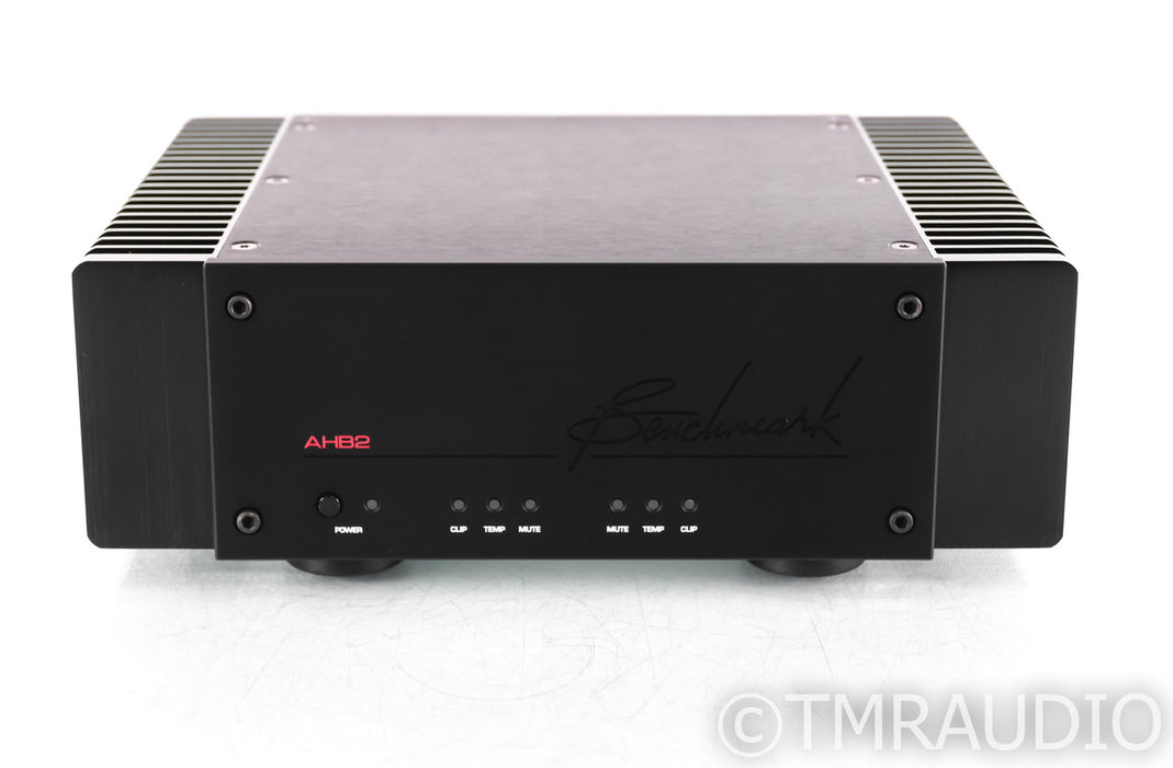 Benchmark AHB2 Stereo Power Amplifier; AHB-2; Black