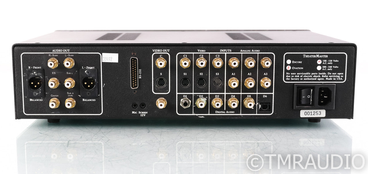 Enlightened Audio Design EAD Theater Master Ovation 8 Processor; Preamplifier