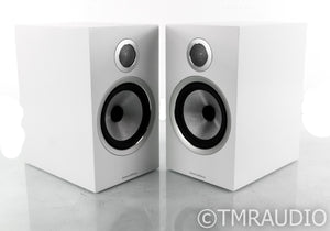 B&W 706 S2 Bookshelf Speakers; Satin White Pair