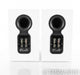 B&W 706 S2 Bookshelf Speakers; Satin White Pair