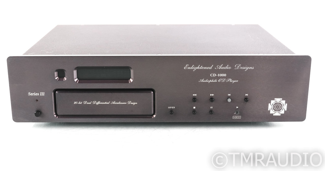 Enlightened Audio Design EAD CD-1000 Series III CD Player; CD1000; Remote