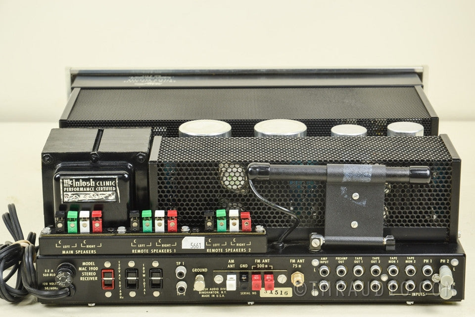 McIntosh Mac-1900 Vintage Receiver
