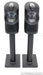 B&W Formation Duo Powered Wireless Bookshelf Speakers; Pair w/ Stands; Black