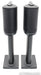 B&W Formation Duo Powered Wireless Bookshelf Speakers; Pair w/ Stands; Black