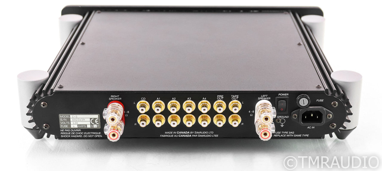 Simaudio Moon i-5 Stereo Integrated Amplifier; i5; Black; Remote