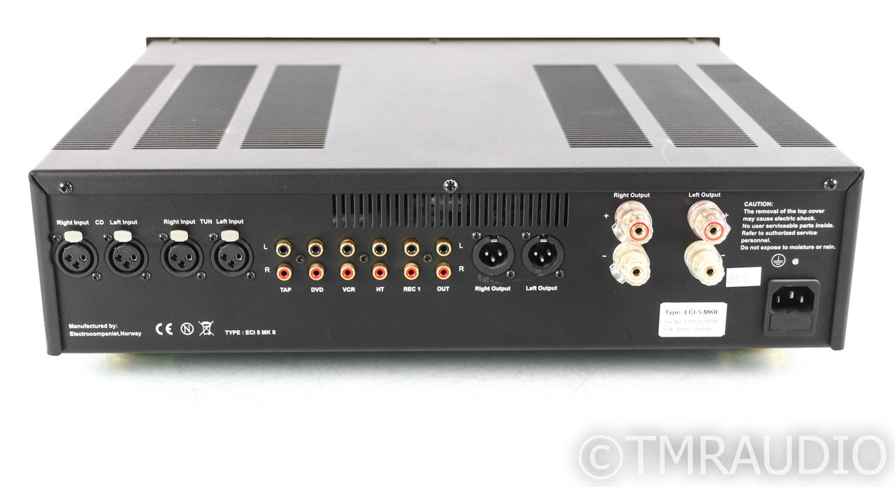 Electrocompaniet ECI 5 MKII Stereo Integrated Amplifier; ECI5 Mk 2 (No Remote)