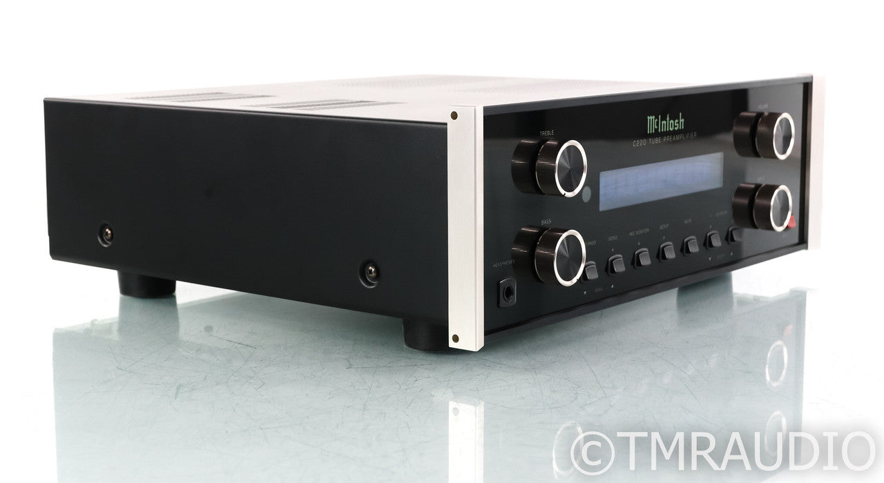 McIntosh C220 Tube Hybrid Stereo Preamplifier; MM Phono; Remote