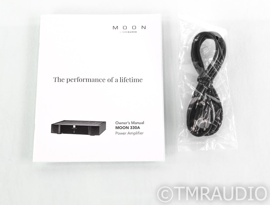 Sim Audio Moon 330A Stereo Power Amplifier; Black