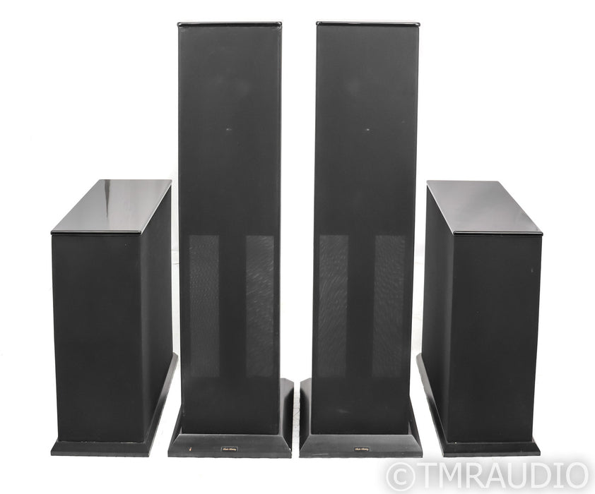 Audio Artistry Dvorak Floorstanding Speakers / Subwoofers; Black Set w/ Equalizer