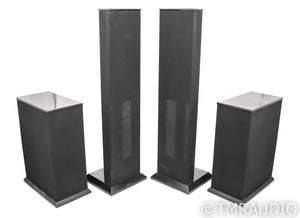 Audio Artistry Dvorak Floorstanding Speakers / Subwoofers; Black Set w/ Equalizer