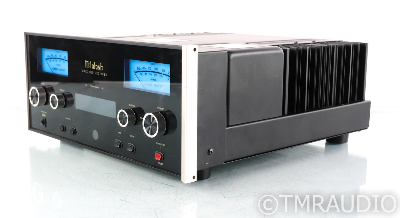 McIntosh MAC7200 Stereo Receiver; Remote; DAC; MM / MC Phono; MAC-7200