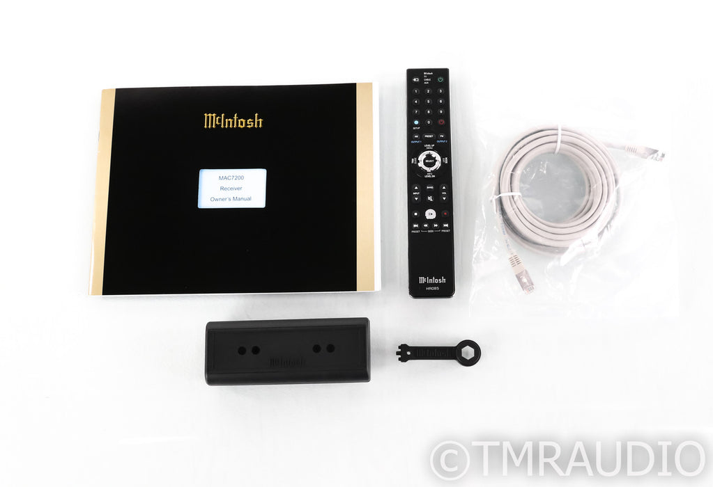 McIntosh MAC7200 Stereo Receiver; Remote; DAC; MM / MC Phono; MAC-7200
