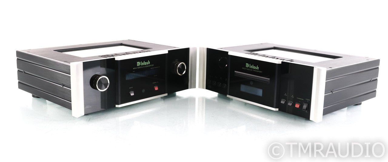 McIntosh MCD1000 CD Transport / MDA1000 DAC Combo; D/A Converter (No Remote)