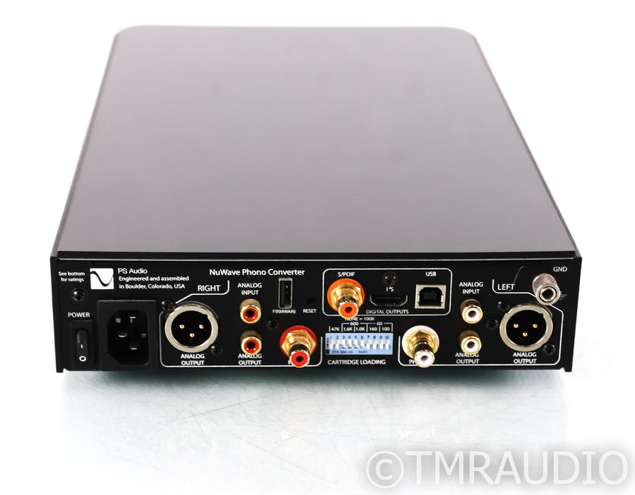 PS Audio NuWave Phono Converter; A/D Converter; MM / MC; Black