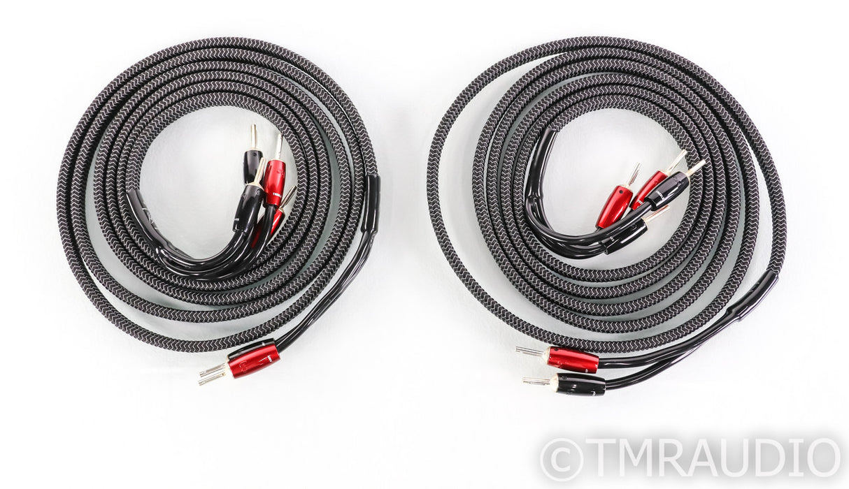 AudioQuest Rocket 44 Bi-Wire Speaker Cables; 11ft Pair