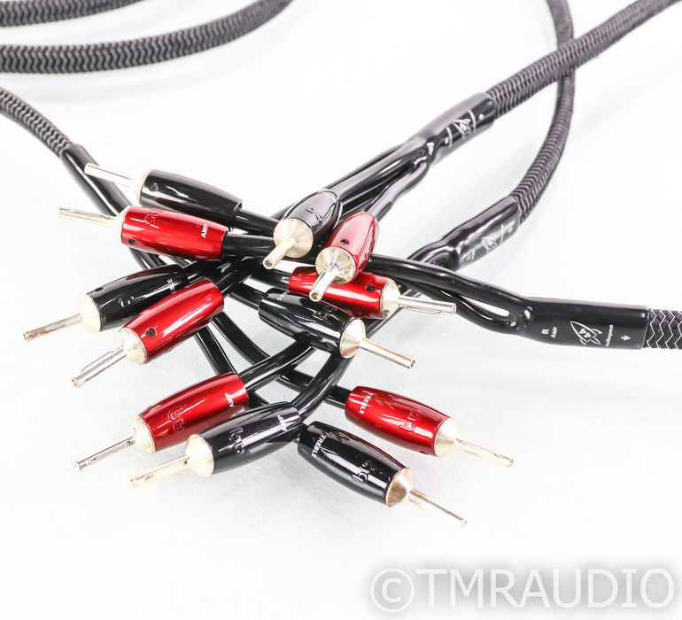 AudioQuest Rocket 44 Bi-Wire Speaker Cables; 11ft Pair