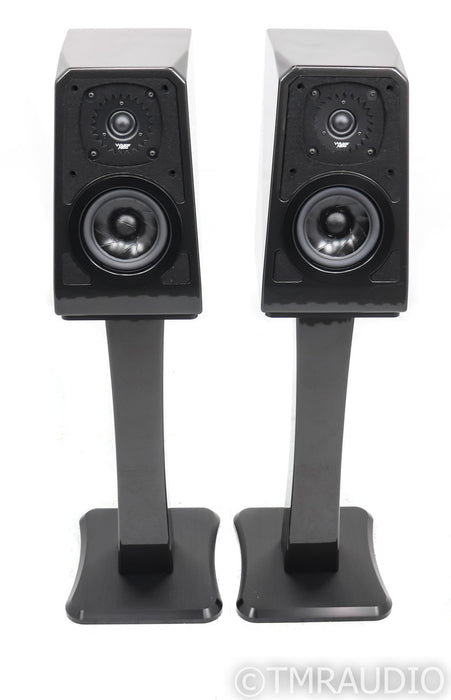 Wilson Audio TuneTot Bookshelf Speakers; Galaxy Grey Pair w/ Stands