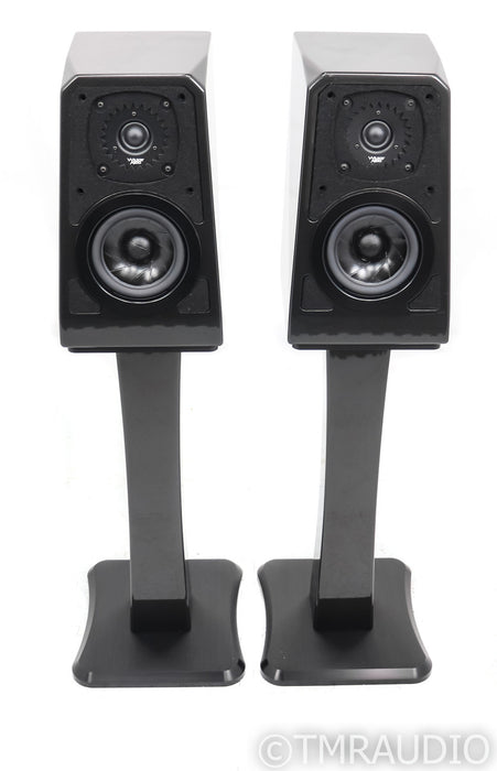 Wilson Audio TuneTot Bookshelf Speakers; Galaxy Grey Pair w/ Stands