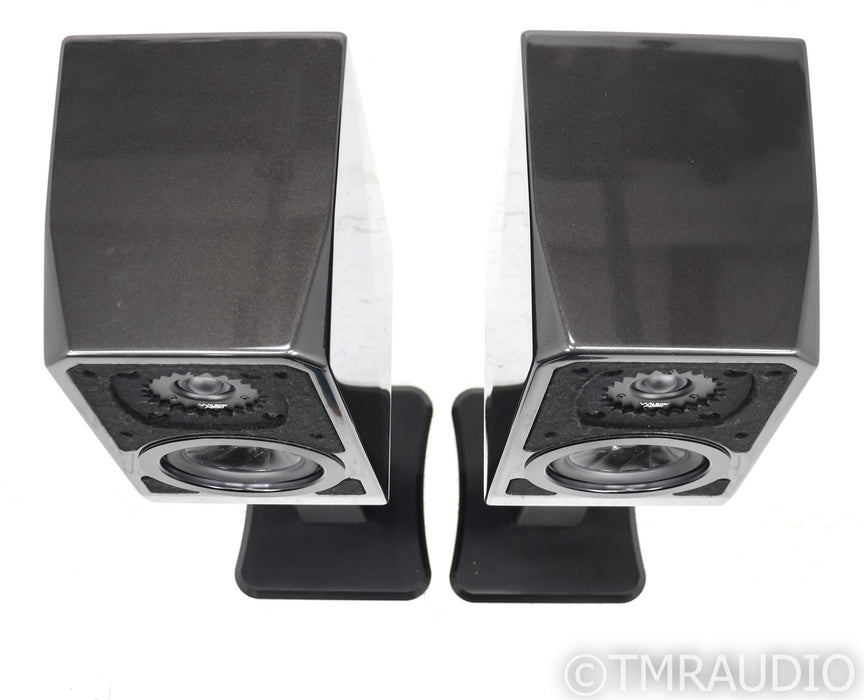 Wilson Audio TuneTot Bookshelf Speakers; Galaxy Grey Pair w/ Stands