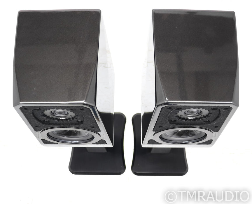 Wilson Audio TuneTot Bookshelf Speakers; Galaxy Grey Pair w/ Stands