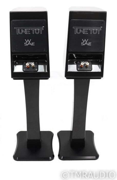 Wilson Audio TuneTot Bookshelf Speakers; Galaxy Grey Pair w/ Stands