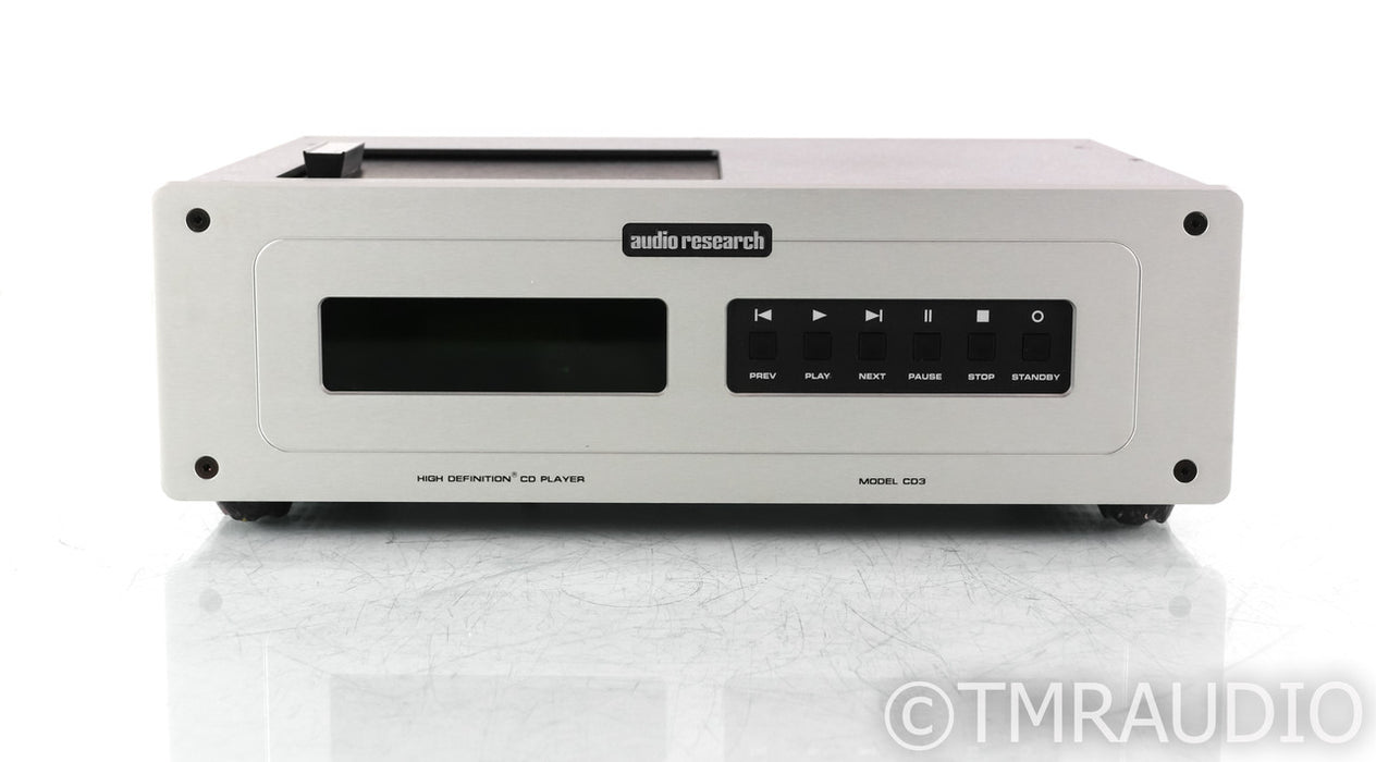 Audio Research CD3 CD Player; CD-3; Silver (No Remote)