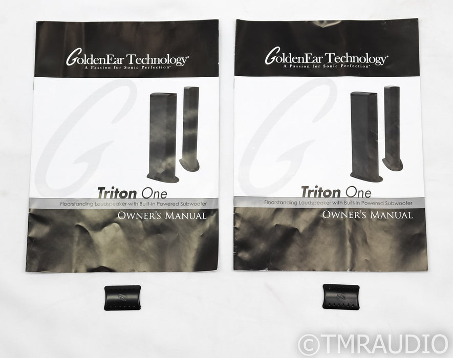 GoldenEar Triton One Floorstanding Speakers; Black Pair