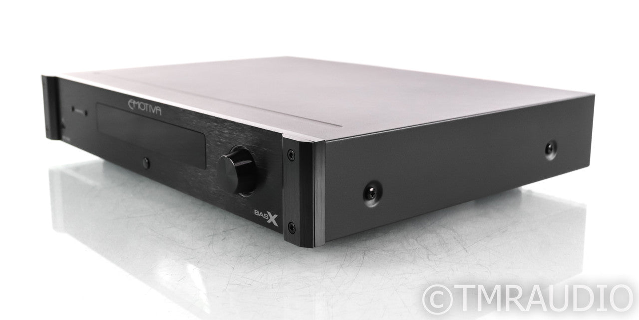 Emotiva BasX PT-100 Stereo Preamp / DAC / FM Tuner; Remote; Black; PT100