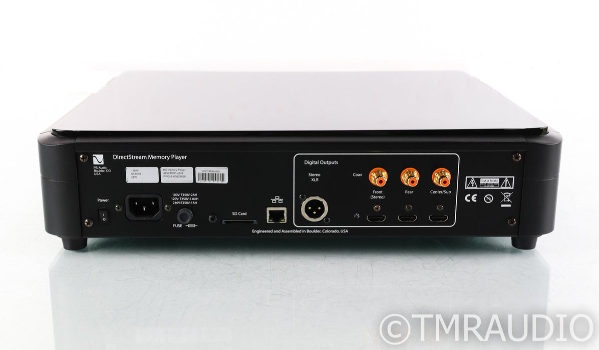 PS Audio DirectStream Memory Player CD / SACD Transport; DMP; Black; Remote