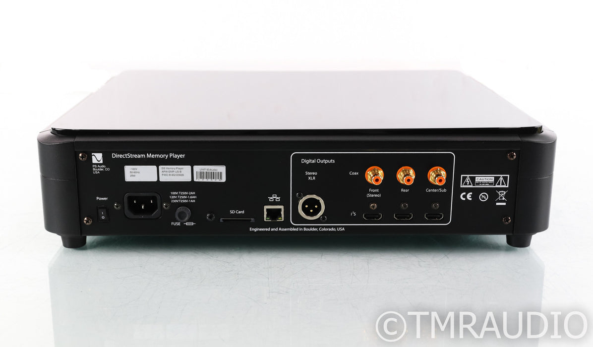 PS Audio DirectStream Memory Player CD / SACD Transport; DMP; Black; Remote