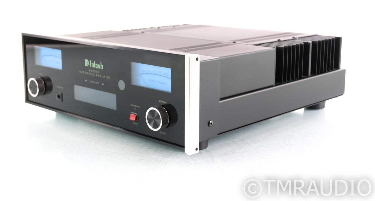 McIntosh MA5200 Stereo Integrated Amplifier; MA-5200; Remote; MM Phono