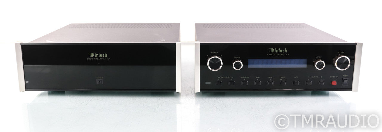 McIntosh C200 Stereo Preamplifier; Remote; C-200; MM / MC Phono