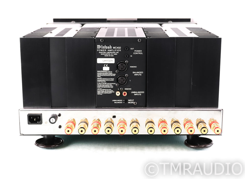 McIntosh MC402 Stereo Power Amplifier; MC-402